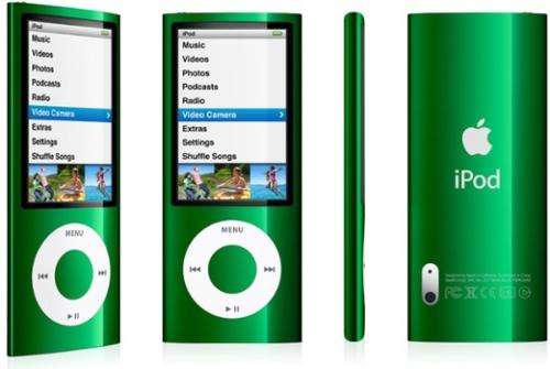 Apple iPod nano (5th Generation) Green 8GB with Camera